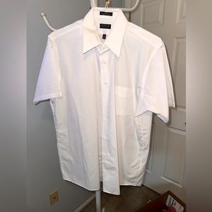 Arrow Brand Men’s Button-down White Shirt Size 16 1/2 Large